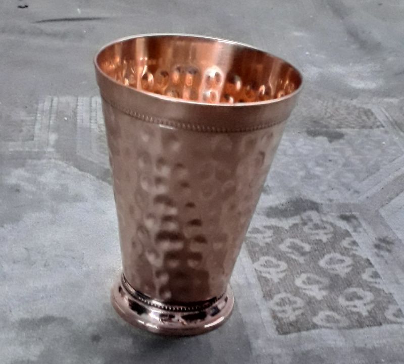 Copper cone glass