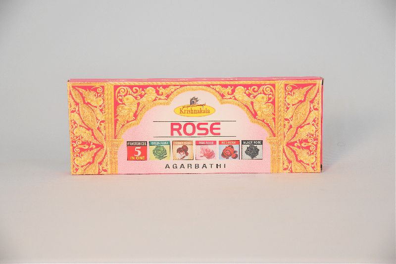 Rose 5 In 1 Premium Agarbatti