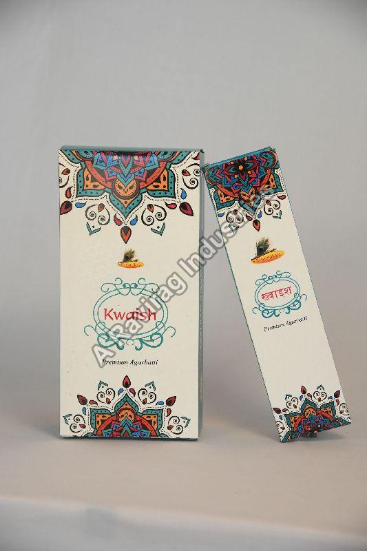 Krishnakala Kwaish Premium Incense Sticks, Packaging Type : Paper Box