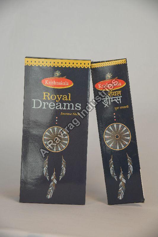 Royal Dreams Incense Sticks, Packaging Type : Paper Box