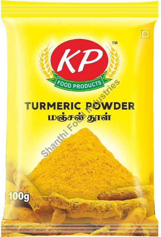 KP 100 gm Turmeric Powder, Style : Dried