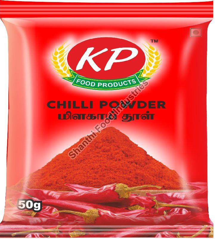 50 gm Red Chilli Powder, for Cooking, Certification : FSSAI Certified