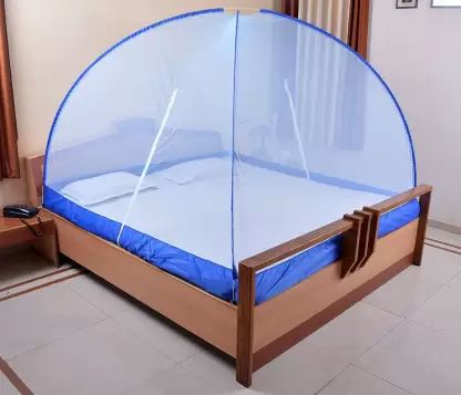 Plain Double Bed Mosquito Net, Technics : Machine Made