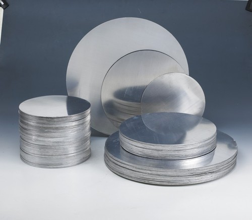 Round Aluminum Aluminium Circles, for Industrial, Color : Silver
