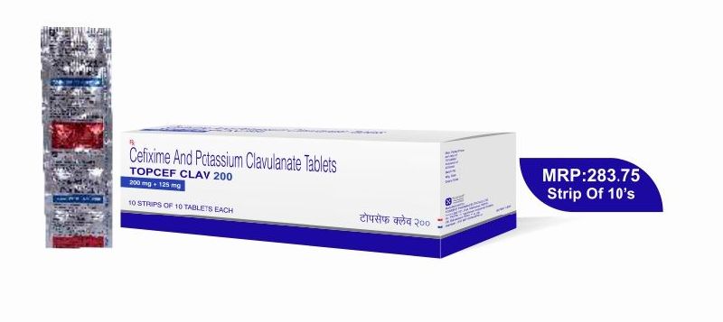 Topcef Clav 200 Tablets