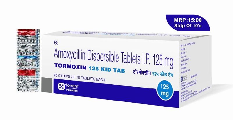 Tormoxin 125 Kid Tablets