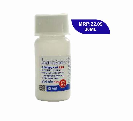 Tormoxin 125 Syrup, Form : Powder