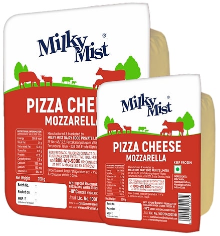 Milky Mist Mozzarella Pizza Cheese