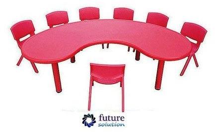 Customized School Table Chair Set, Size : Standard