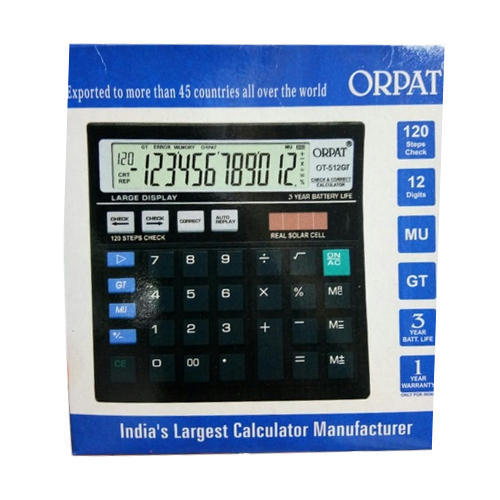 Orpat Plastic Desktop Calculator