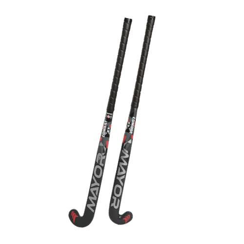 Carbon 20% Hockey Stick, Color : Gray, Red, Black