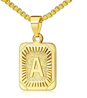 Gold Hip Hop Letters Pendant