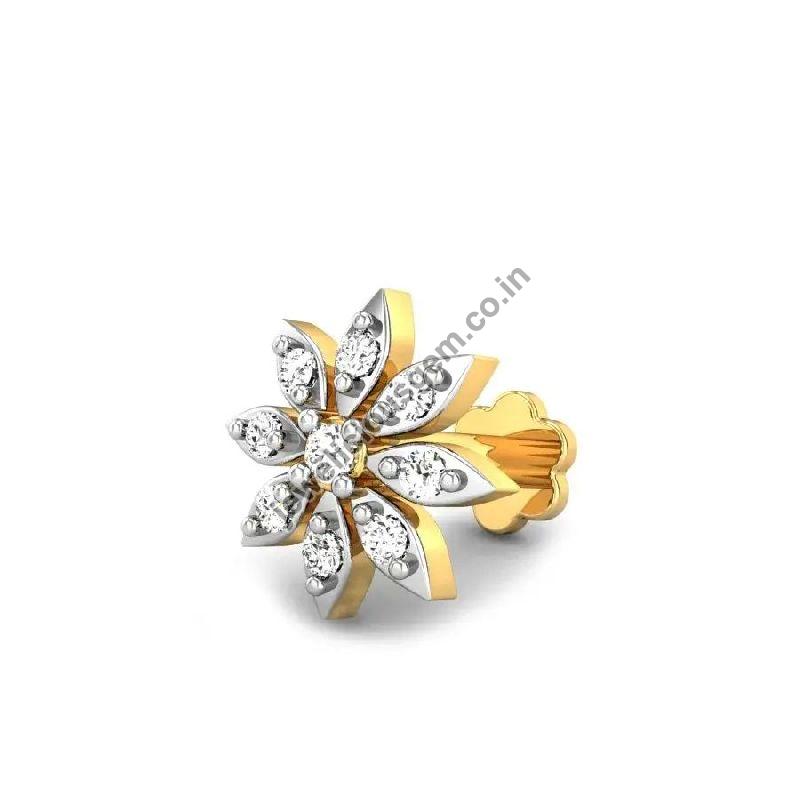 Daimond Diamond Nose Pin, Feature : Attractive Designs, Finely Finished