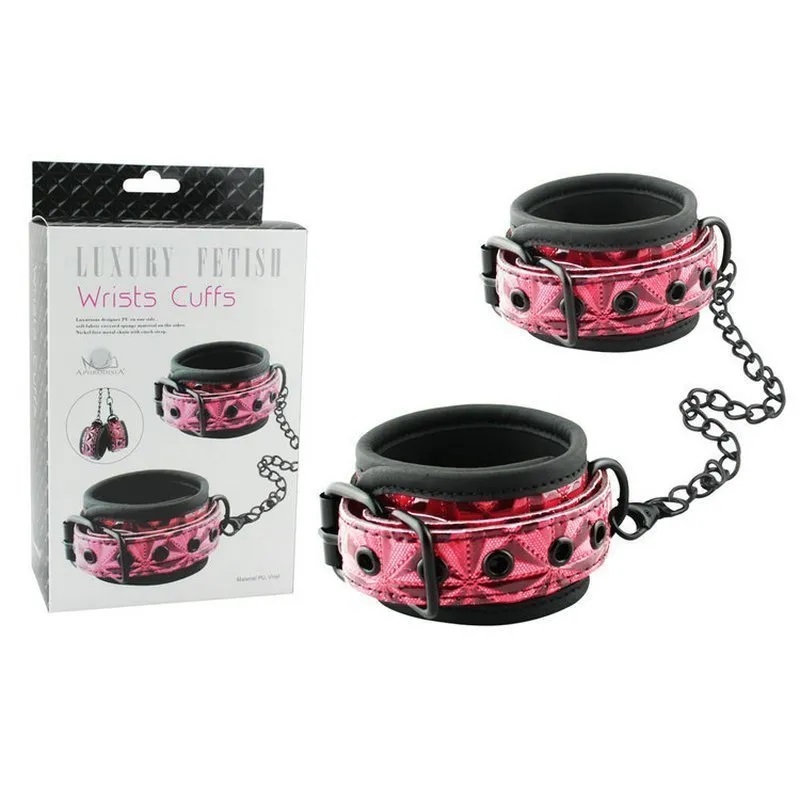 Luxury Bondage SM Fetish Wrist Cuffs