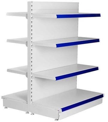 Shop Storage Rack, Color : White, Blue