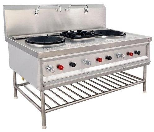 Polished Stainless Steel Chinese Range