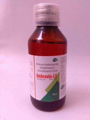 Allopathic Ambroxol HCI Guaiphenesin Levosalbutamol Syrup