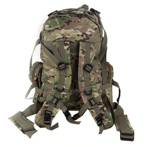 Green Force Polyester Rucksack Bag, Color : Camouflage