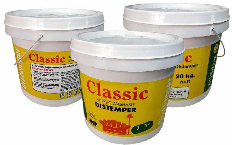 Acrylic Washable Distemper (20 Kg), Certification : ISI Certified