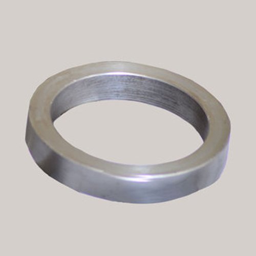 Round Carbon Steel Forged Ring, Color : Silver
