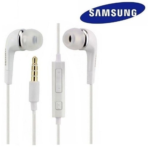 Samsung Wired Earphones, Color : White