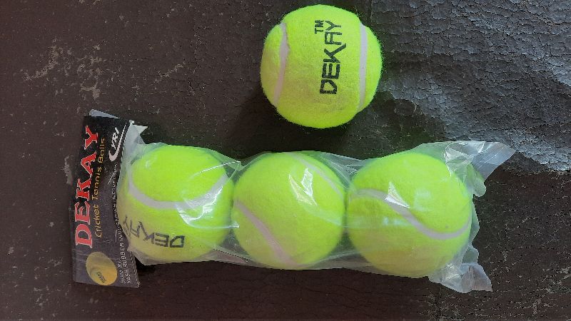 Round Rubber Dekay tennis ball, for Cricket, Feature : Durable, Good Quality