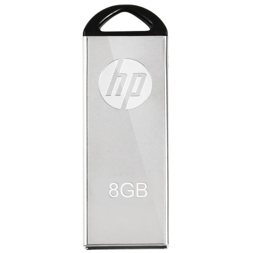 HP Plastic Pen Drive, Color : Silver