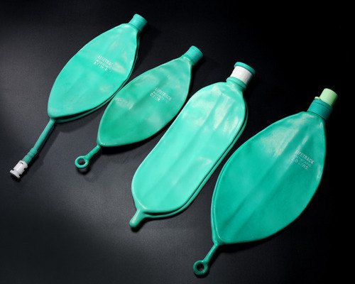 ONTEX PVC Rebreathing Bag, Color : Green