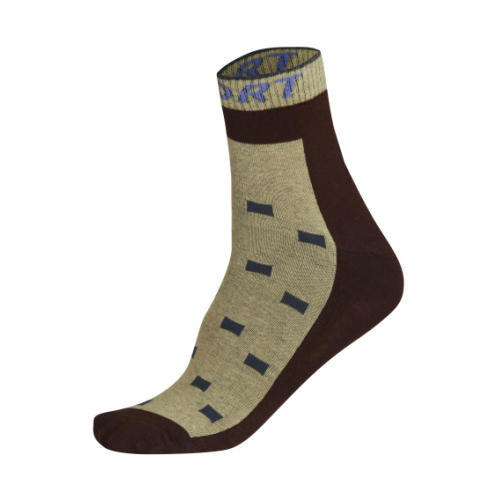 100% Polyester Fancy Socks, Color : Maroon, Gray