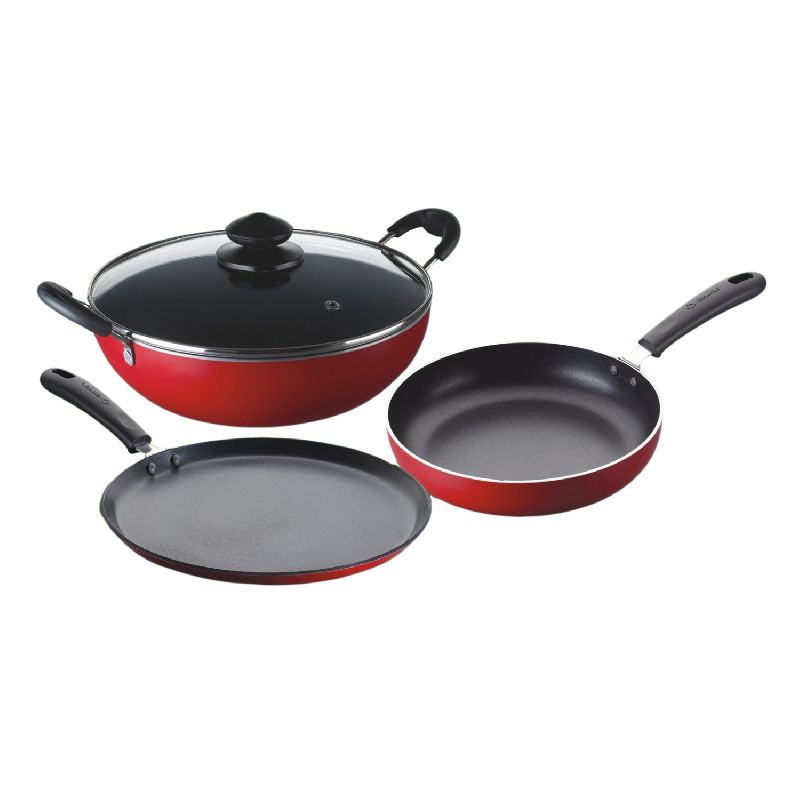 bajaj-aluminium-non-stick-cookware-set-at-rs-2-045-set-in-chennai