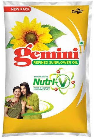 Refined Common GEMINI SUNFLOWER OIL, for Eating, Cooking, Certification : FSSAI Certified