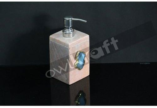 Owlkraft Marble Soap Dispenser, for Personal, Capacity : 500 ml