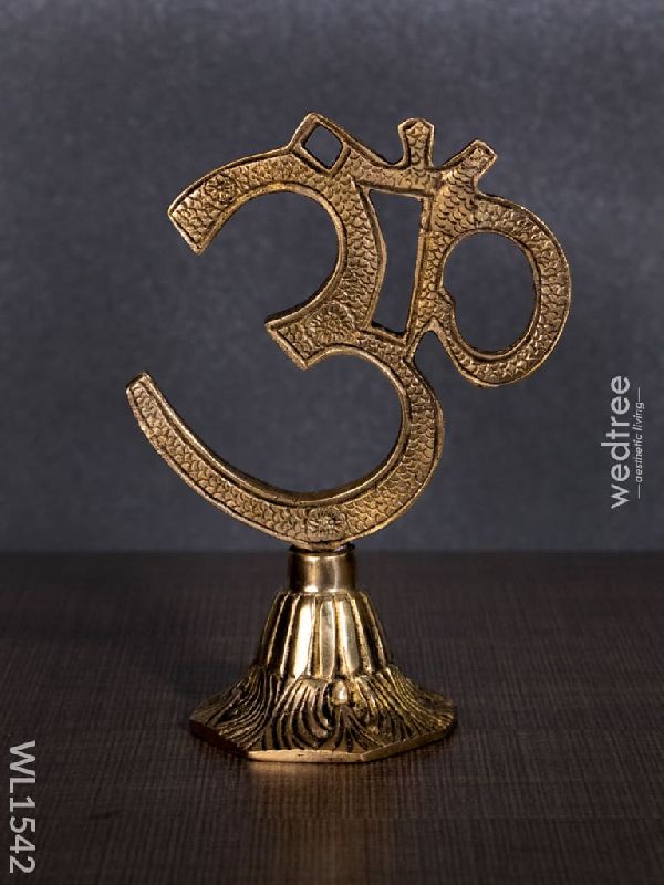 Brass OM figurine