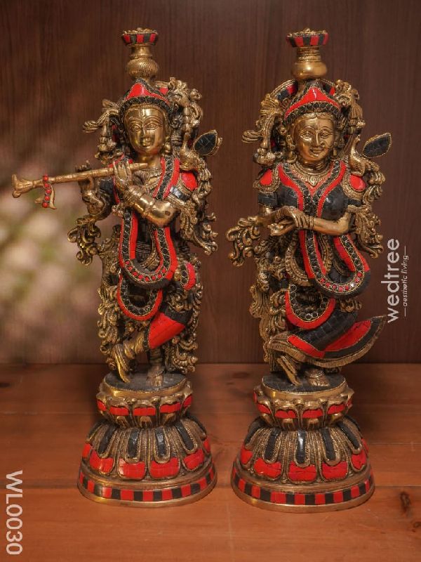 Brass Radhe Krishna