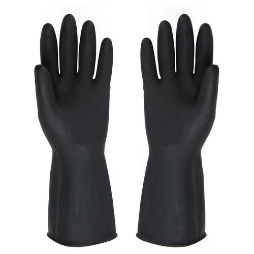 Heavy Reusable Rubber Hand Gloves