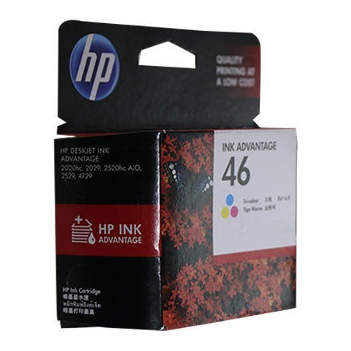 HP Ink Cartridge, Color : Tri-color (multicolor)
