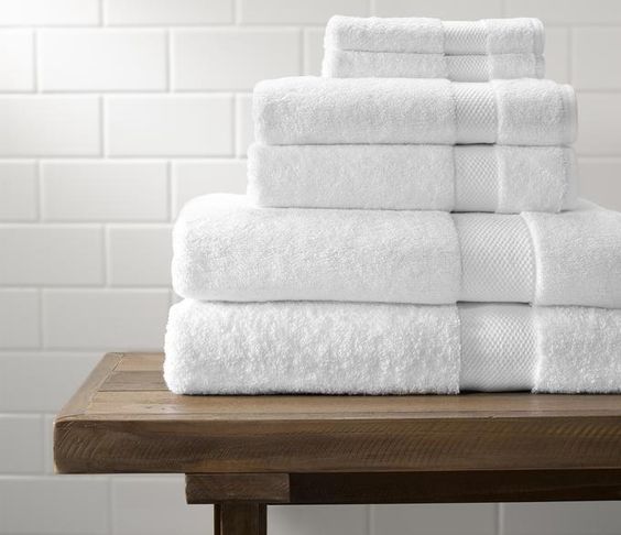 KINKOB KREATIONS Cotton Plaint BATH TOWEL FOR HOTEL, Size : 30X60
