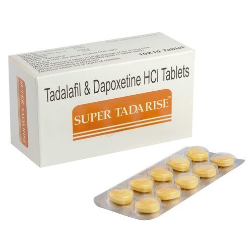 Super Tadarise, Composition : Tadalafil Dapoxitine
