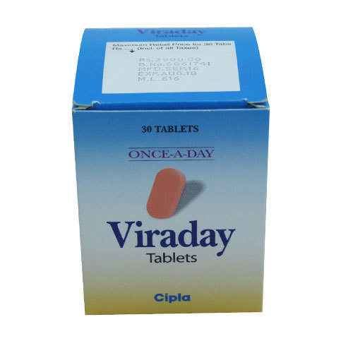 Cipla Viraday Tablets, for Clinical, Grade : Medicine Grade