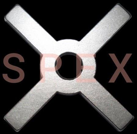 SPEX Alloy Steel Mahindera Alfa Gear Cross, Color : Metallic Grey