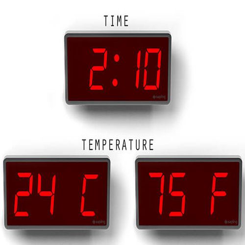 Time and Temperature Display Board