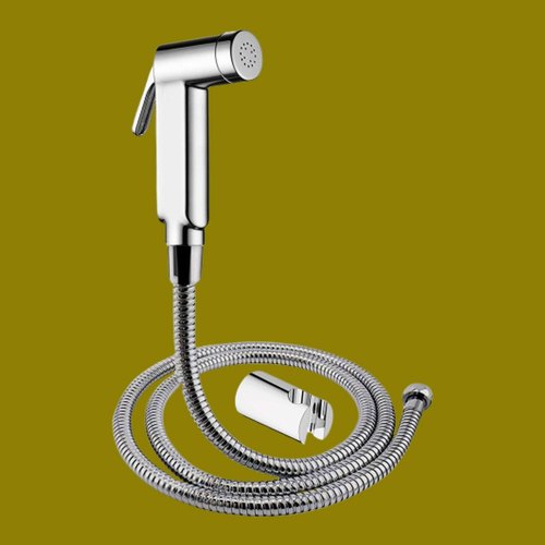 Jaquar Stainless Steel Flexible Faucet Sprayer, Color : Silver