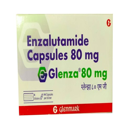Glenza enzalutamide capsules, Packaging Type : Box