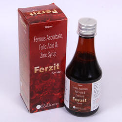 Ferzit Ferrous Ascorbate Syrup, Packaging Type : Bottle