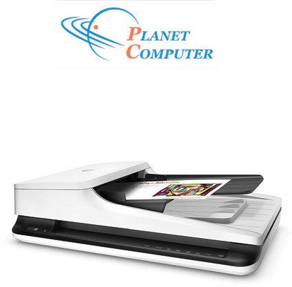 HP Flatbed Scanner, Color : White