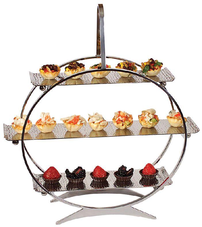 Stainless Steel Food Serving Stand, Feature : High Quality, High Tensile, Lightweight