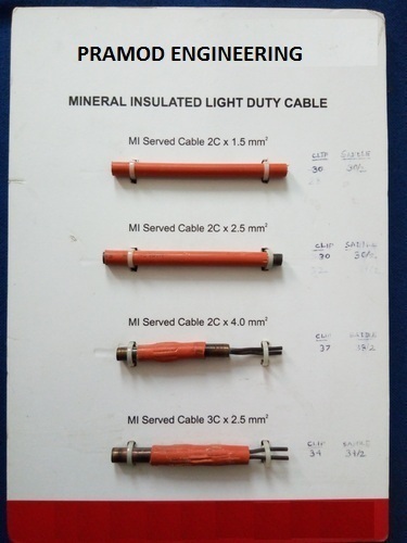 Mineral Insulated Light Duty Cable, Feature : Crack Free, Durable, High Ductility