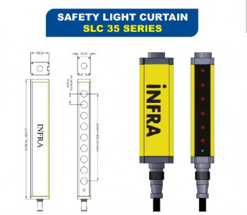 Metal safety light curtain sensor, Certification : CE Certified