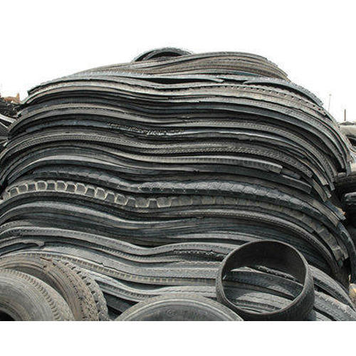 Rubber Crumb Tyre Scrap, Color : Black