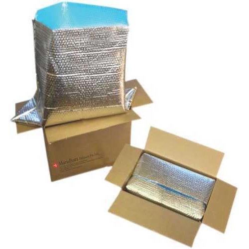 Aluminium Box Insulation Cover, Color : Silver